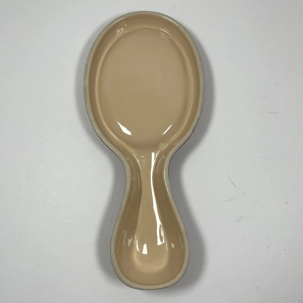 Le Creuset Spoon Rest Red Cerise Stoneware Kitchen Accessory Stoneware Farmhouse